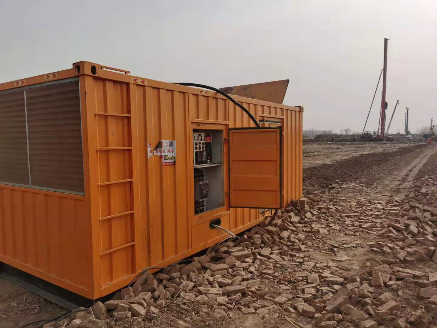 丹巴发电车租赁-柴油发电机组的安装须知