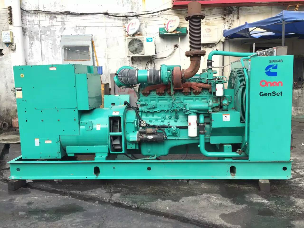 丹巴租赁发电机-柴油发电机不正常冒烟的原因